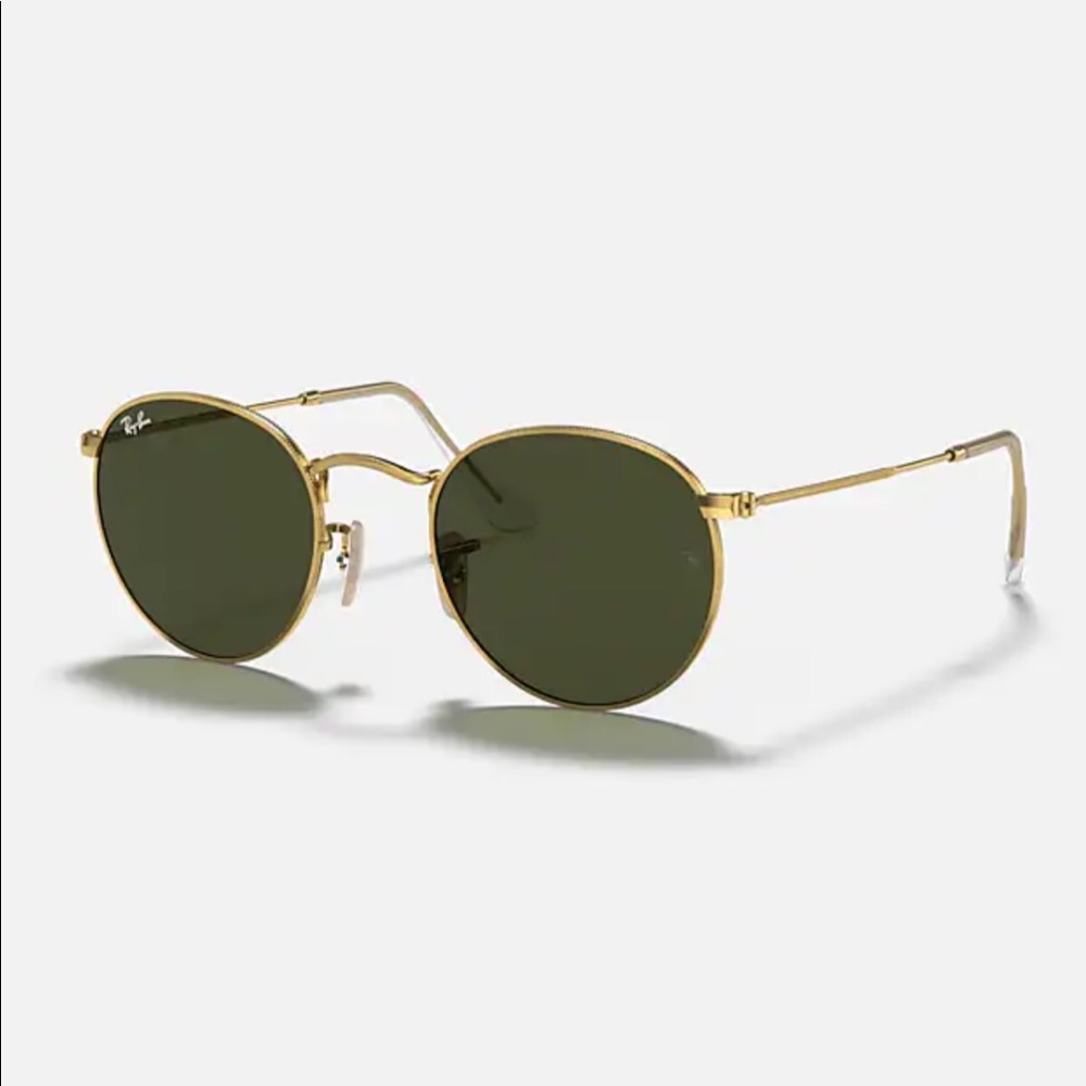 Ray Bans Round Metal Sunglasses